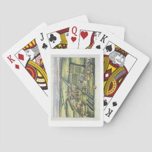 Doddington im Landkreis von Lincoln graviert durch Spielkarten