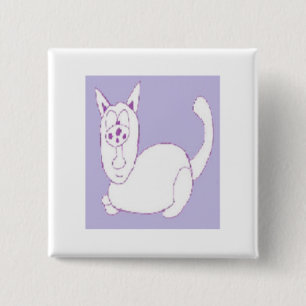 Doddle Cat Button