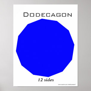 Dodegagon Poster of Polygon