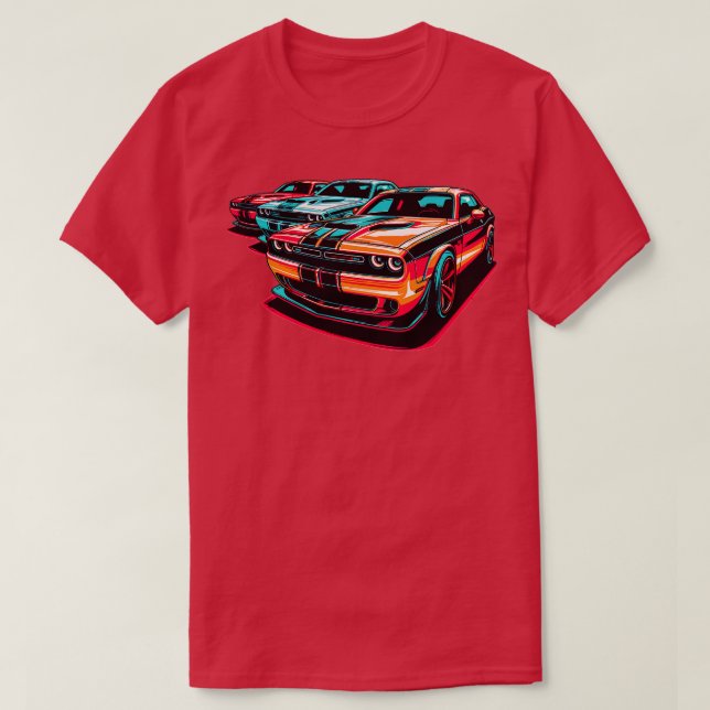 Dodge Challenger 14 T-Shirt (Design vorne)