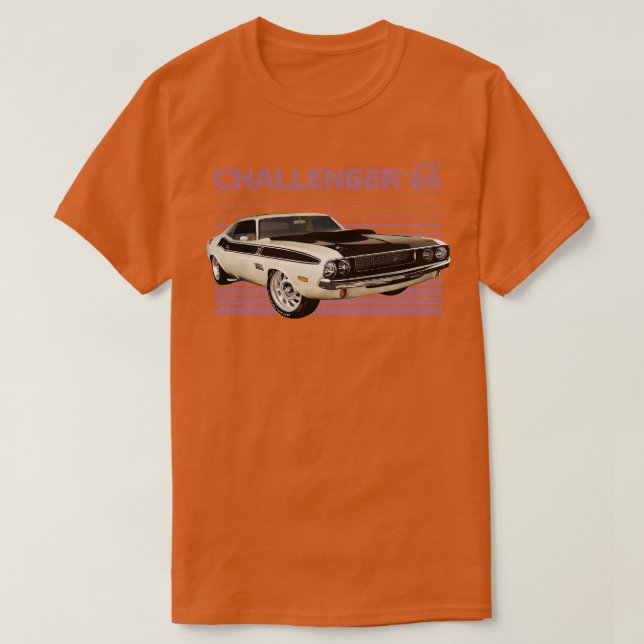 DODGE CHALLENGER 1 T-Shirt (Design vorne)