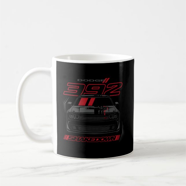 Dodge Challenger 392 Shakedown Letzter Anruf Kaffeetasse (Links)