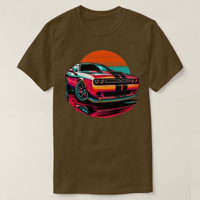 Dodge Challenger 4 T-Shirt (Design vorne)