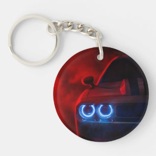 Dodge Challenger Car,Schlüsselanhänger aus Acryl Schlüsselanhänger
