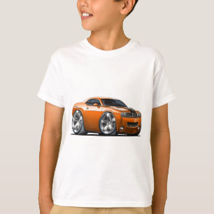Dodge Challenger Orange Car T-Shirt