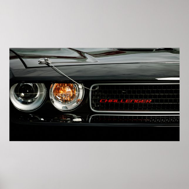 Dodge Challenger Print Poster (Vorne)