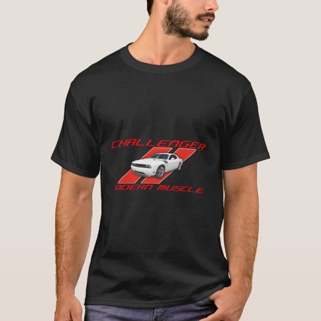 Dodge Challenger Rt Modern Muscle T-Shirt (Vorderseite)