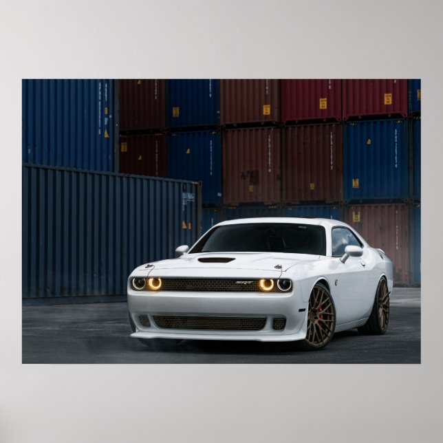 Dodge Challenger SRT Poster (Vorne)