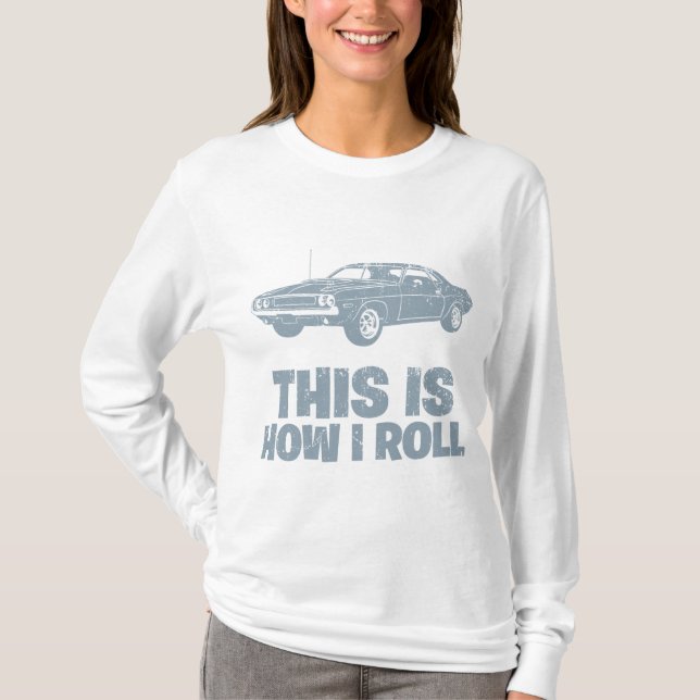Dodge Hemi Herausforderer 1970 T-Shirt (Vorderseite)
