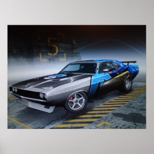 Dodge-Herausforderer-Druck Poster