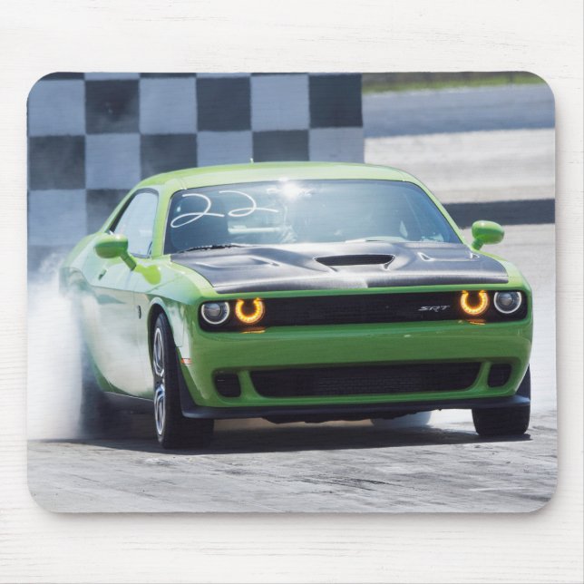 Dodge-HerausfordererHellcat Mousepad (Vorne)