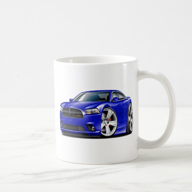 Dodge-Ladegerät Funktelegrafie-Blau-Auto Kaffeetasse (Rechts)