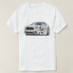 Dodge-Ladegerät Funktelegrafie-Weiß-Auto T-Shirt (Design vorne)