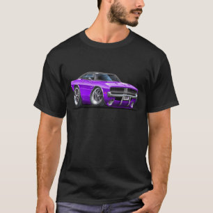 Dodge-Ladegerät-lila Auto T-Shirt