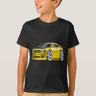 Dodge-Ladegerät-Superbienen-Gelb-Auto T-Shirt