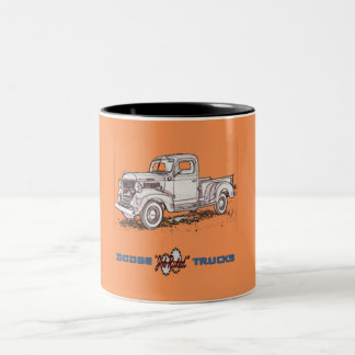 Dodge-LKWs Zweifarbige Tasse