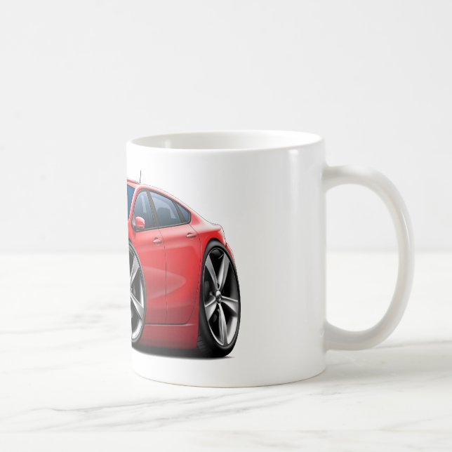 Dodge-Pfeil-Rot-Auto 2013 Kaffeetasse (Rechts)