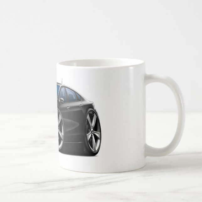 Dodge-Pfeil-Schwarz-Auto Kaffeetasse (Rechts)