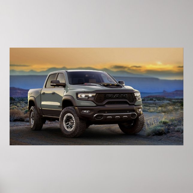 Dodge Ram 1500 TRX Poster (Vorne)