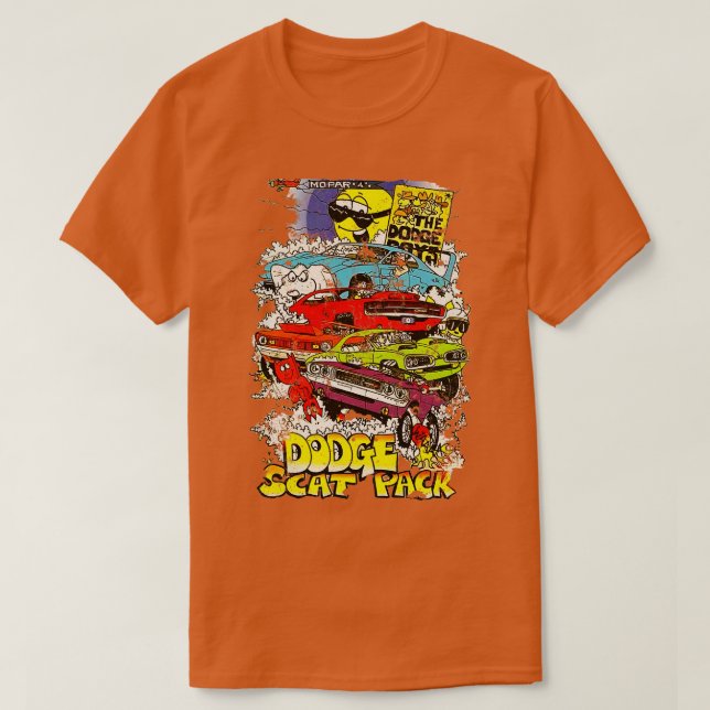 Dodge Scat Pak T-Shirt (Design vorne)
