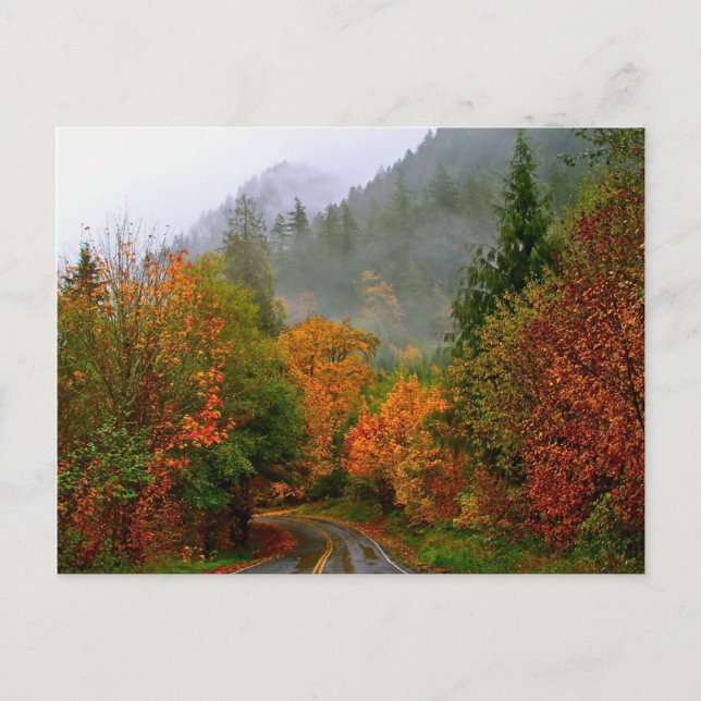 Dodge-Straßen-Postkarte Postkarte (Vorderseite)