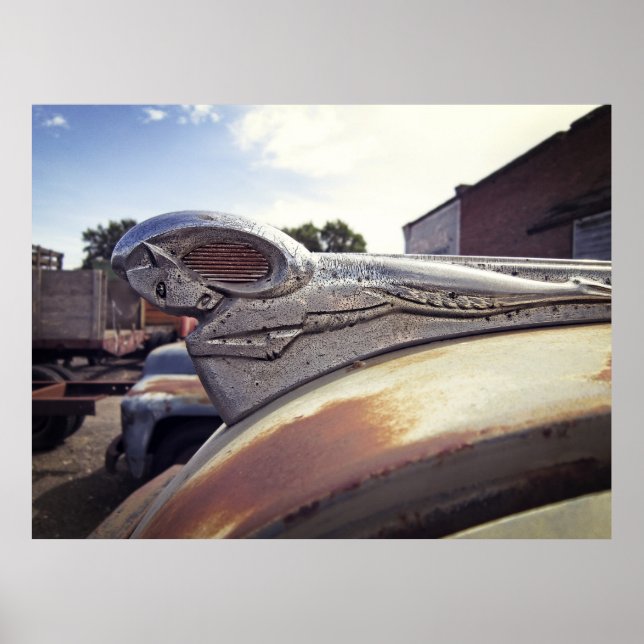 DODGE TRUCK HOOD ORNAMENT 1949 POSTER (Vorne)