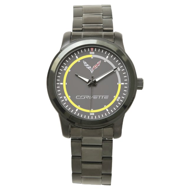 Dodge Viper SRT 10 Schwarzes Quarz Armbanduhr (Vorderseite)