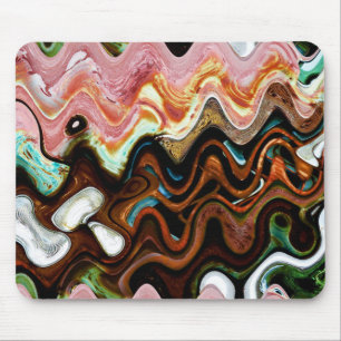 Dodge-Vorderseitenabstraktes, 2015% pipe% Mousepad