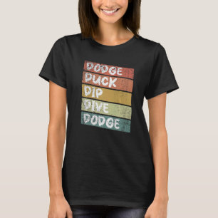 Dodgeball Ethusiast Sprichwort T-Shirt