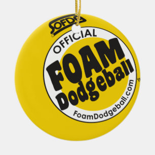 Dodgeball Logo-Verzierung Keramikornament