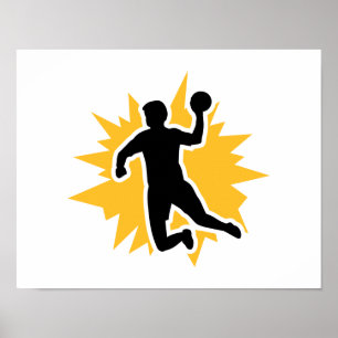 Dodgeball Spieler Poster