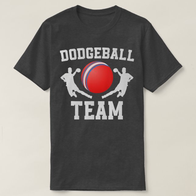 Dodgeball Team Apparel Dodge Ball Player TShirt (Design vorne)