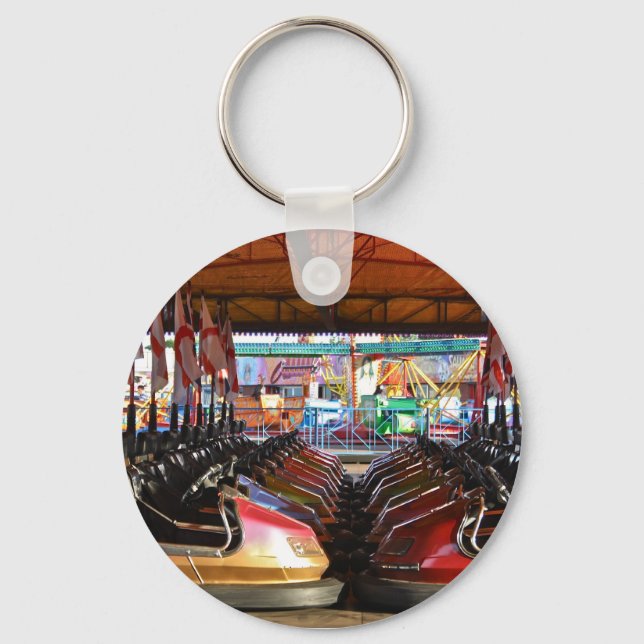 Dodgem Cars Schlüsselkette Schlüsselanhänger (Vorderseite)