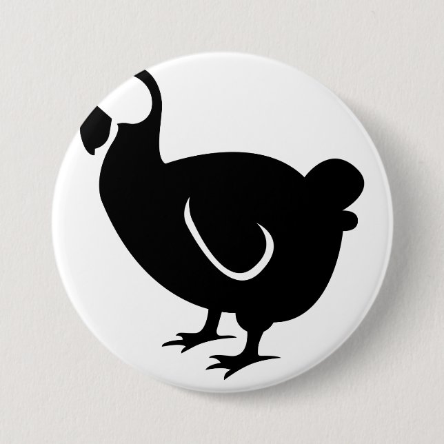 Dodo Bird Button (Vorderseite)