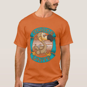 Dodo Bird Dodos Unite Flightless Etinct Birds vint T-Shirt