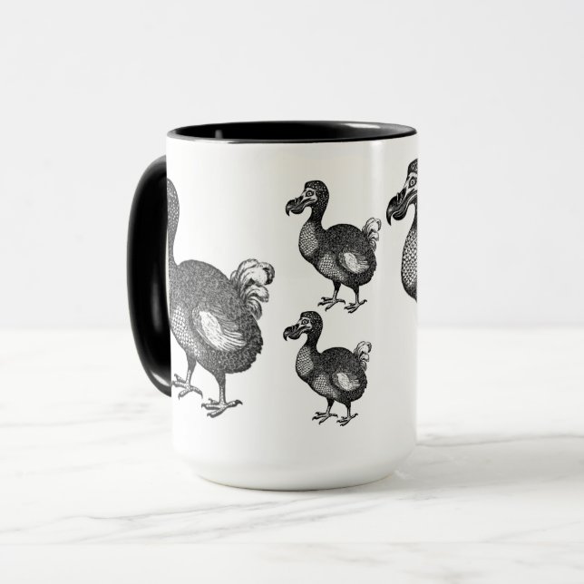 Dodo Bird-Familie Tasse (Vorderseite Links)