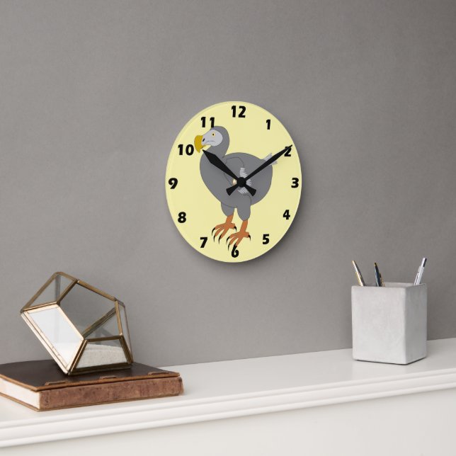 Dodo Design Runde Wanduhr (Büro)