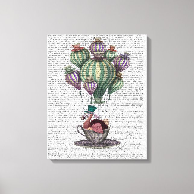 Dodo in Teacup Leinwanddruck (Vorderseite)
