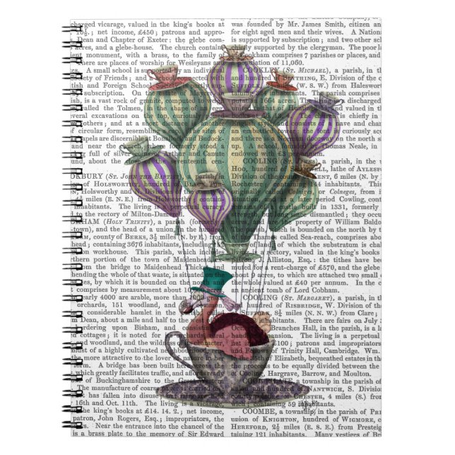 Dodo in Teacup Notizblock (Vorderseite)