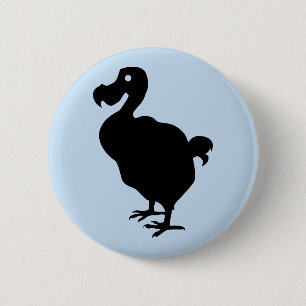 Dodo-Silhouette Button