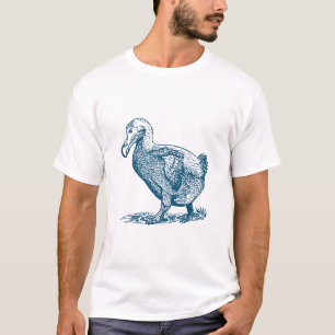 Dodo-Vogel - Ozeanblau T-Shirt