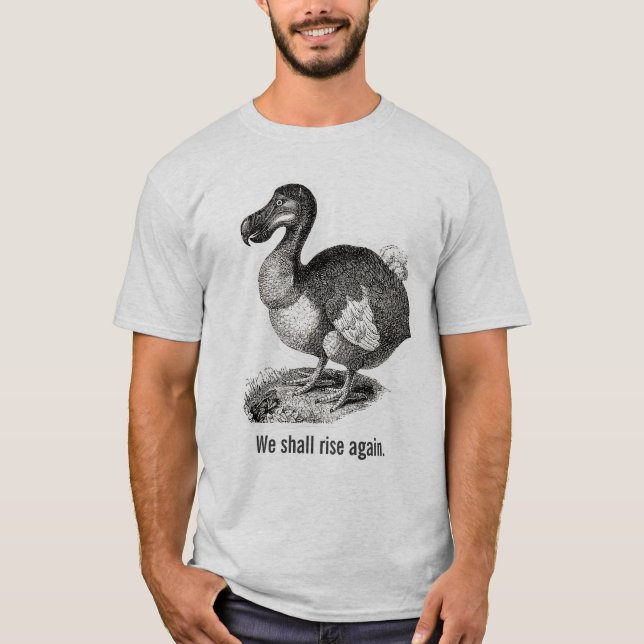 Dodo-Vogel steigt wieder Shirt (Vorderseite)
