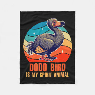 Dodo-Vogelliebhaber Ornithologe Dodo-Vogel Ist Mei Fleecedecke
