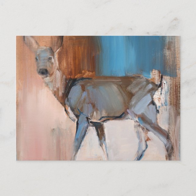 Doe a Deer 2014 Postkarte (Vorderseite)