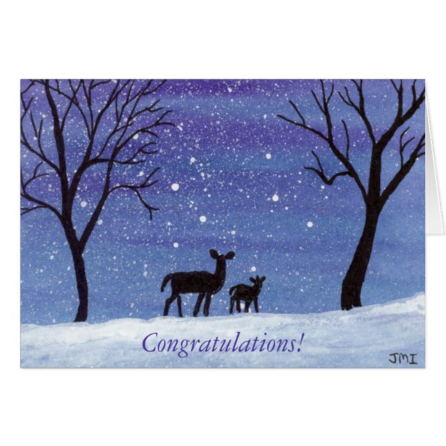 Doe and Fawn (Vorderseite (Horizontal))