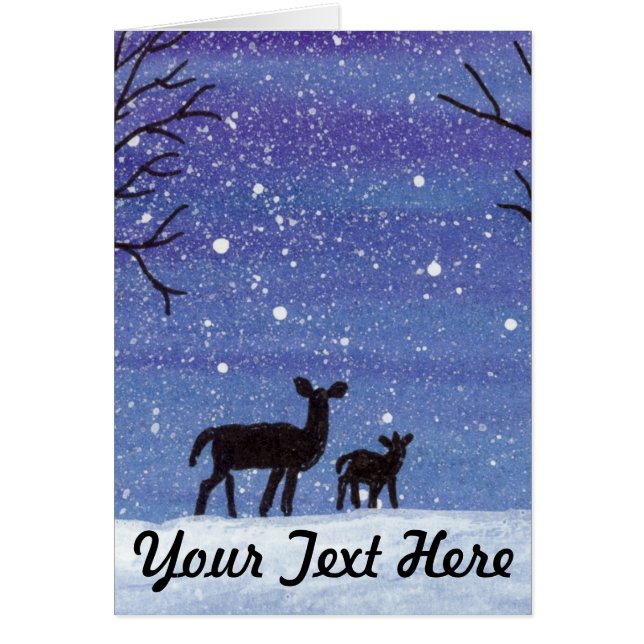 Doe and fawn (Devant)