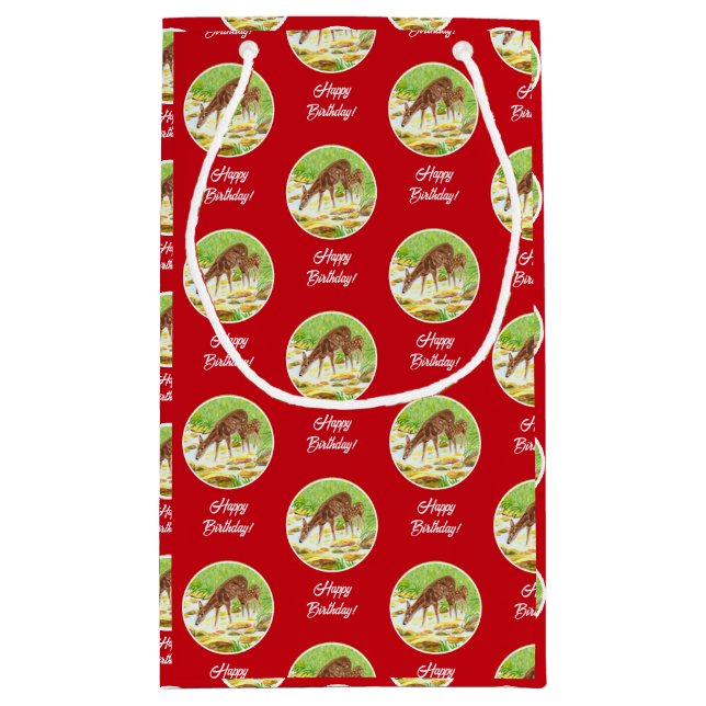 Doe and Fawn Kleine Geschenktüte (Rückseite)