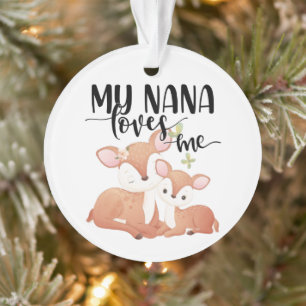 Doe et Fawn My Nana m'aime