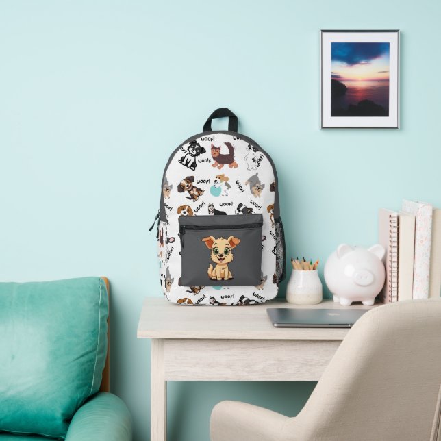 Dog and Woof   Bedruckter Rucksack (InSitu)