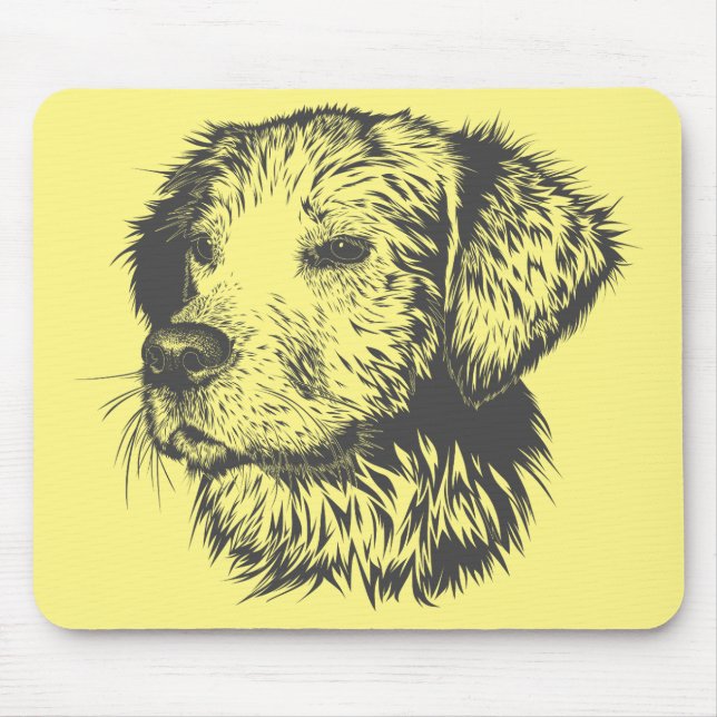 Dog anpassen mousepad (Vorne)